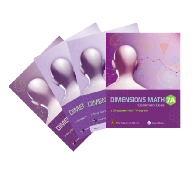 Singapore Dimensions Math: Level 7A - Set