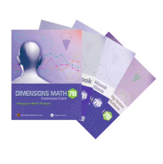 Singapore Dimensions Math: Level 7B - Set