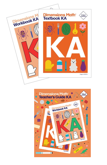 Singapore Dimensions Math: Level KA - Set
