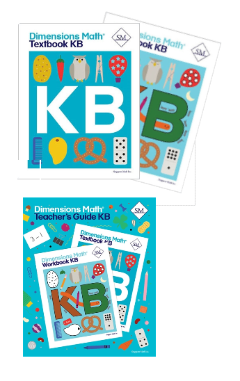 Singapore Dimensions Math: Level KB - Set