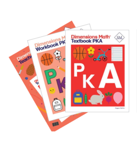 Singapore Dimensions Math: Level Pre-KA - Set