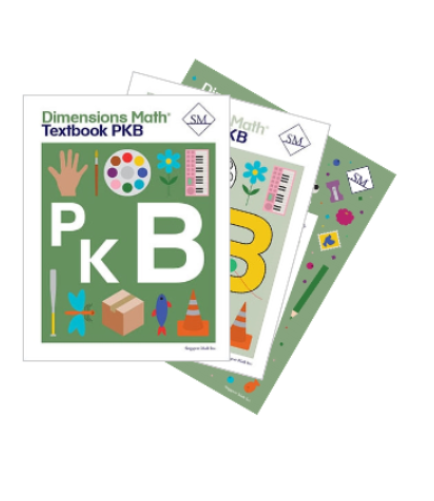 Singapore Dimensions Math: Level Pre-KB - Set