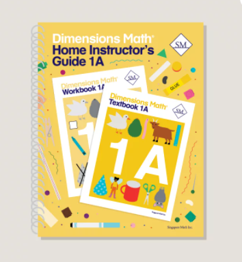 Singapore Dimensions Math: Level 1A - Home Instructor's Guide