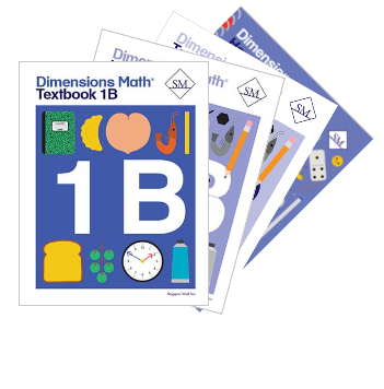 Singapore Dimensions Math: Level 1B - Set (with Home Instructor's Guide)