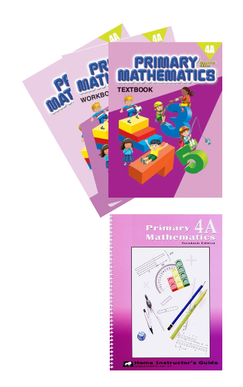 Singapore Primary Mathematics: Level 4A - Set with Home Instructor's Guide (Standards Edition)
