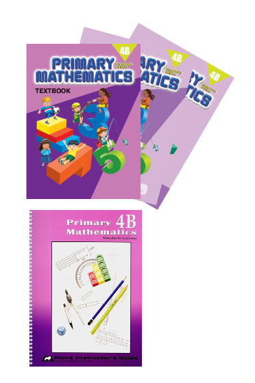 Singapore Primary Mathematics: Level 4B - Set with Home Instructor's Guide (Standards Edition)