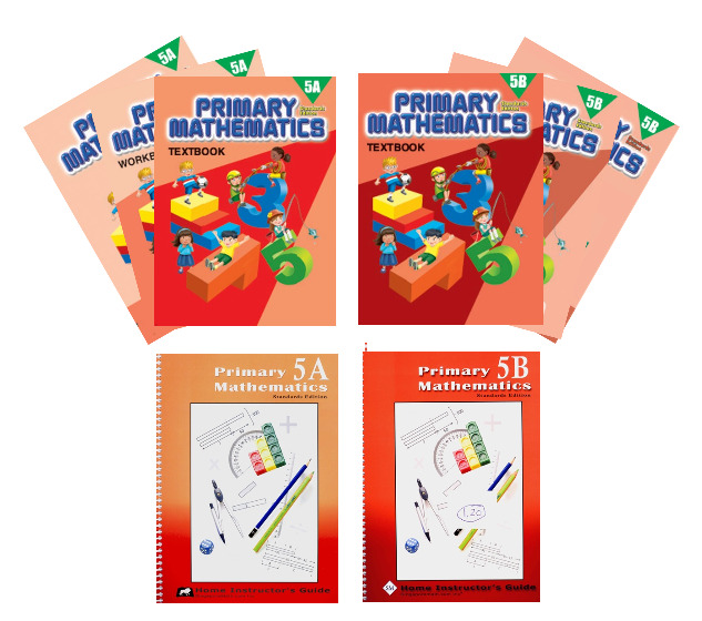 Singapore Primary Mathematics: Level 5A&B - Set (Standards Edition)