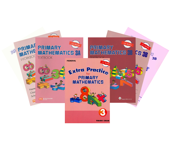 Singapore Primary Mathematics: Level 3 A&B - Set with Home Instructor's Guides (U.S. Edition)