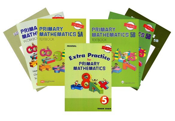 Singapore Primary Mathematics: Level 5A&B - Set with Home Instructor's Guides (US Edition)