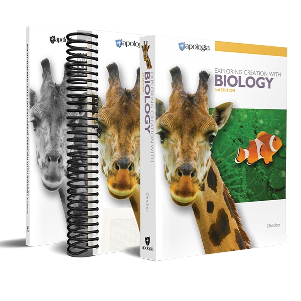 Exploring Creation with Biology, 3rd ed. - Textbook, Solutions and Tests Manual, and Student Notebook