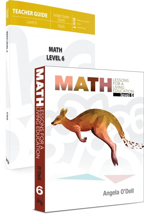 Math Lessons for a Living Education: Level 6 Set