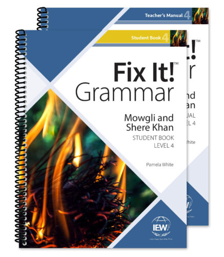 Fix It! Grammar: Level 4, Mowgli and Shere Khan - Teacher/Student Combo