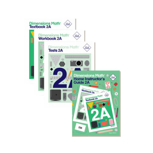 Singapore Dimensions Math: Level 2A - Set (with Home Instructor's Guide)