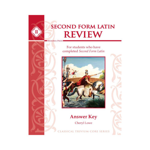 Second Form Latin Review - Answer Key