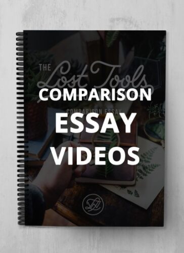 Lost Tools of Writing - Comparison Essay Videos