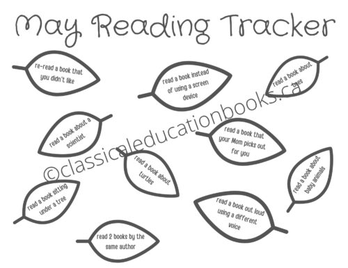 May Reading Tracker - Free Digital Download
