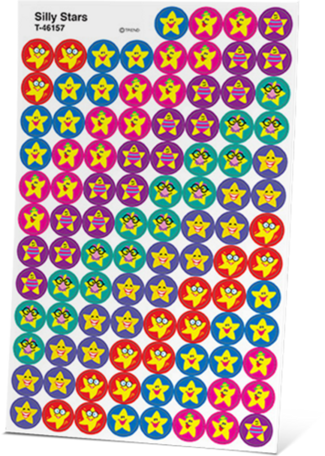 Smiling Star Stickers