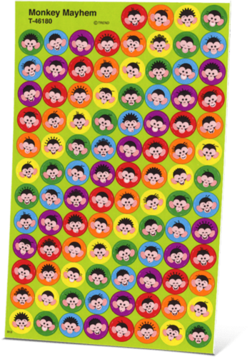 Marvellous Monkey Stickers