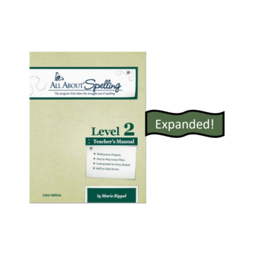All About Spelling Level 2 - Teacher's Manual (Expanded, Colour Edition)