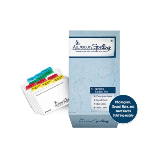 All About Spelling - Spelling Review Box (with Divider Cards)