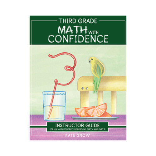 Math with Confidence: Third Grade - Instructor Guide