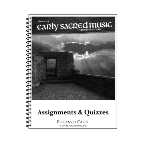 Early Sacred Music: From the Temple Through the Middle Ages - Workbook