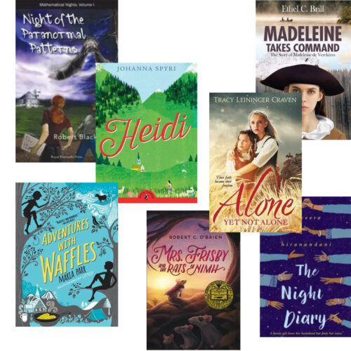 Book Stack for Girls