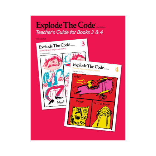 Explode the Code - Teacher's Guide & Key for Books 3, 4