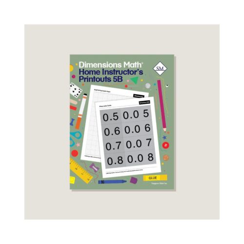 Singapore Dimensions Math: Level 5B - Home Instructor's Printouts