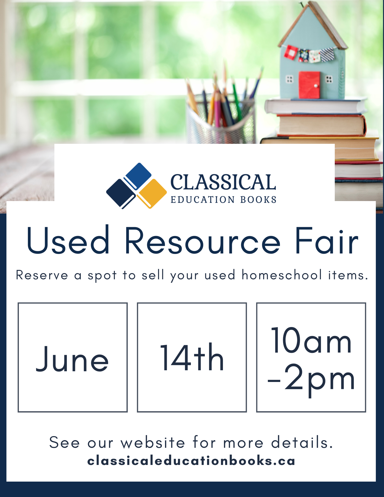 Used Educational Resource Fair Vendor Spot