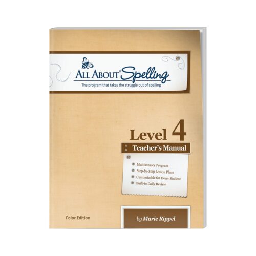 All About Spelling Level 4 - Teacher's Manual (Updated Colour Version)